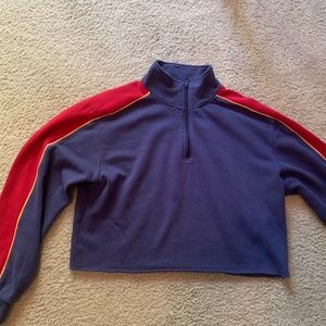 L.A Hearts Cropped Hoodie